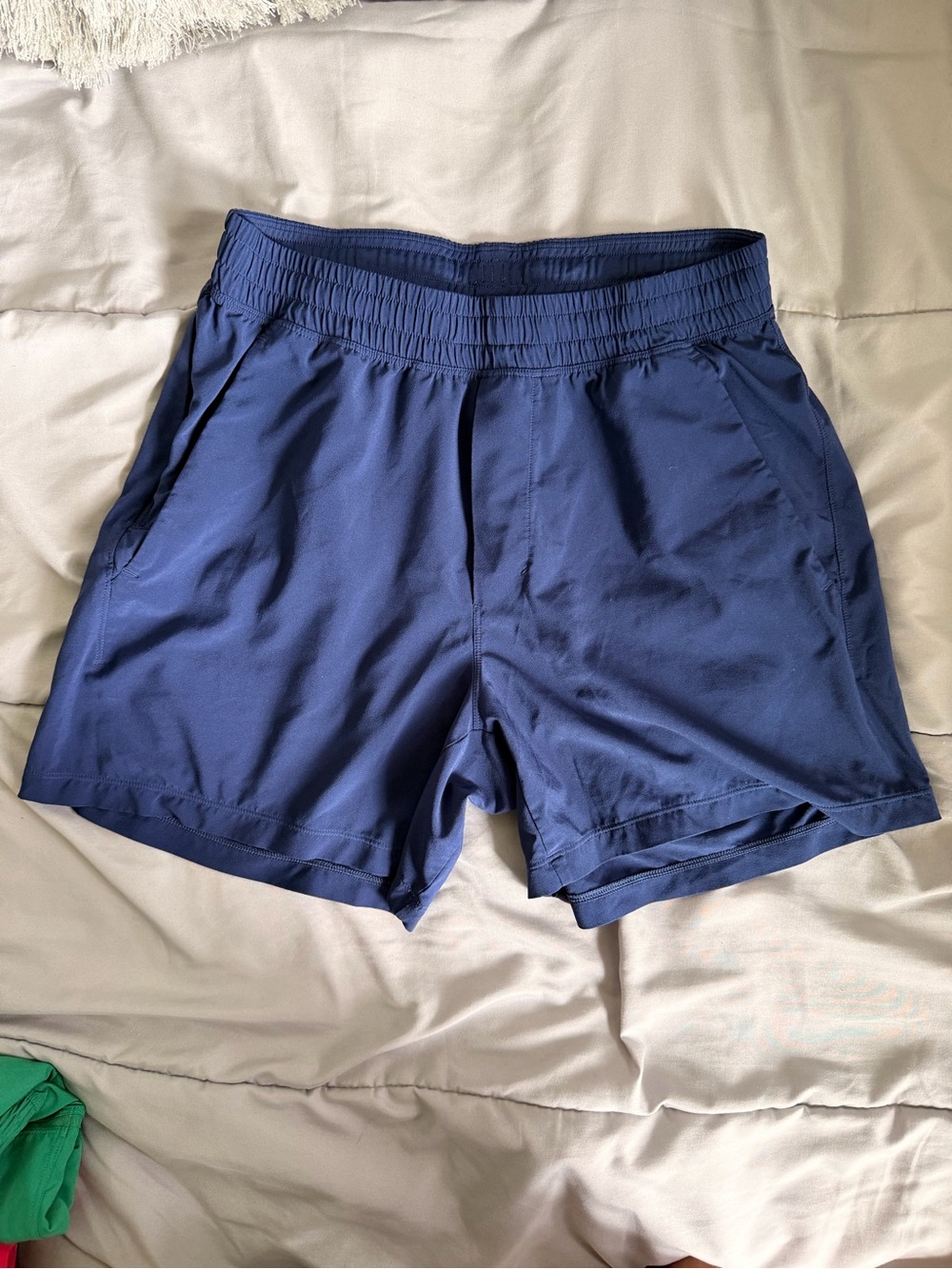 LULULEMON PACE BREAKERS S Men's Performance Navy Shorts